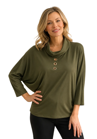 Softworks Cowl Neck Top