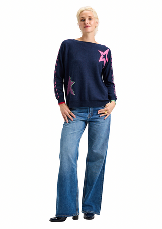 Zacket & Plover Threaded Star Sweater