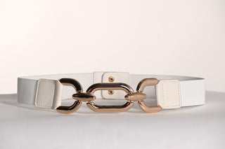 Frank Lyman White gold Belt