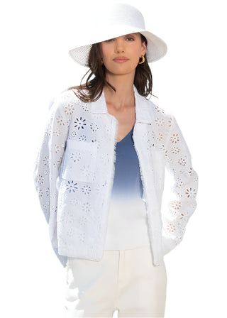 Alison Sheri Eyelet Jacket