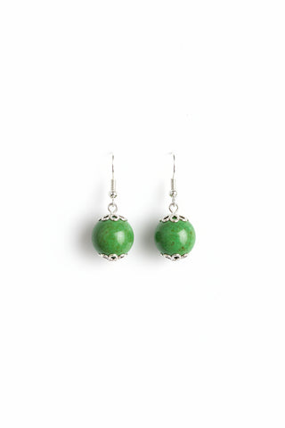 AquaLuxe Ceramic Bead Earring