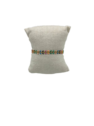 Crystal Waters Pastel Link Bracelet