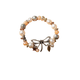 Bijoux Desert Multi Pearl Dragonfly Bracelet