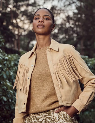 Tramontana Fringe Jacket