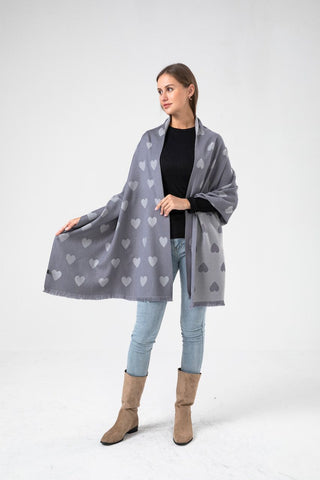 AOTA Heart Woven Scarf