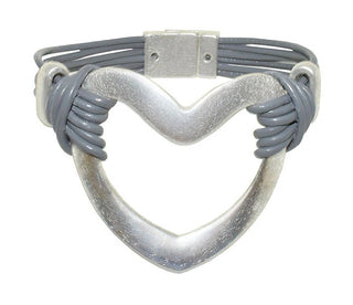 AquaLuxe Grey Strand Bracelet