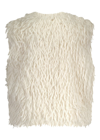 Tramontana Faux Feather Vest