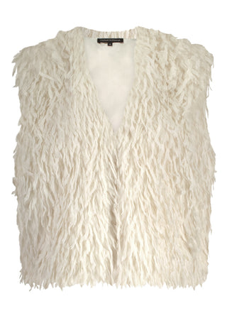 Tramontana Faux Feather Vest