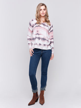 Charlie B Printed Sweater