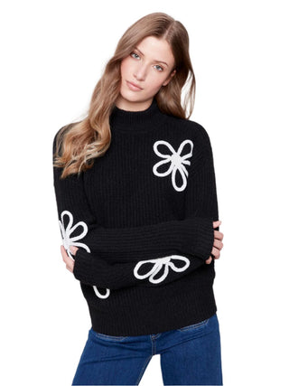 Charlie B Soutache sweater