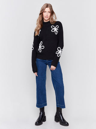 Charlie B Soutache sweater