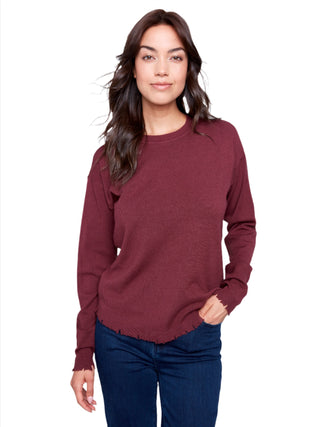 Round Hem Sweater