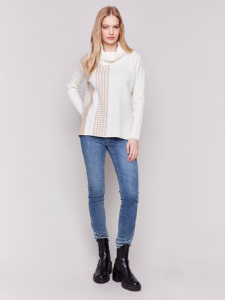 Jacquard Knit Sweater