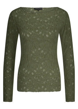 Tramontana Brushed Lace Top