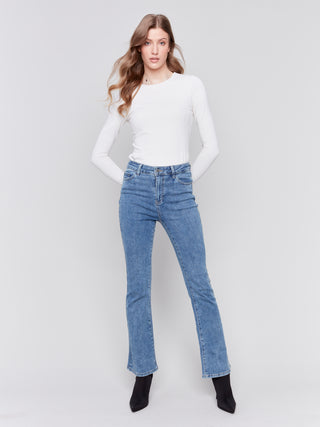 Charlie B. Bootcut pant