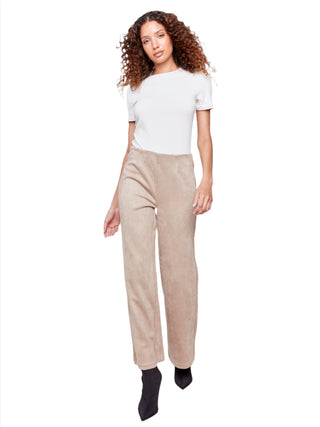 Faux suede Pant