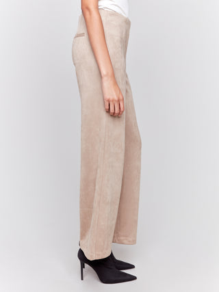 Faux suede Pant