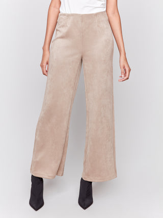 Faux suede Pant