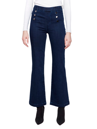 Charlie B Pull on flare Leg Pant