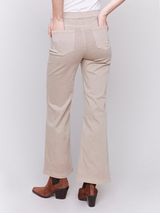 Charlie B Pull on flare Leg Pant