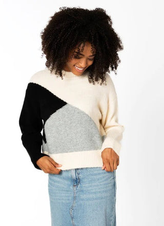 C'est Moi Sweater T5101 Blk/Iv
