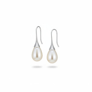 Crystal Waters Pearl Long Dangle Earring