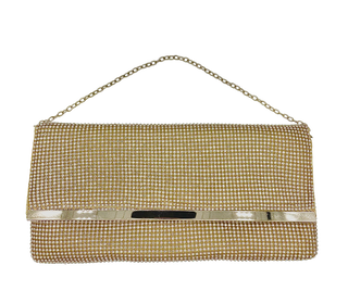 Crystal Waters Rhinestone Oblong bag