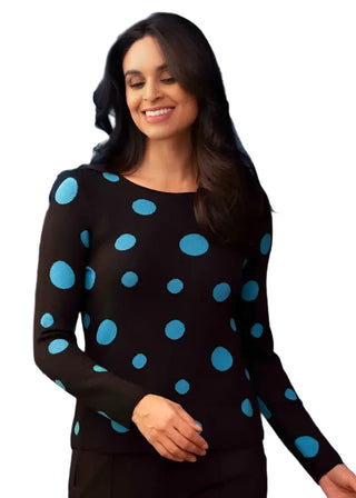 Elena Wang Polka dot  Sweater