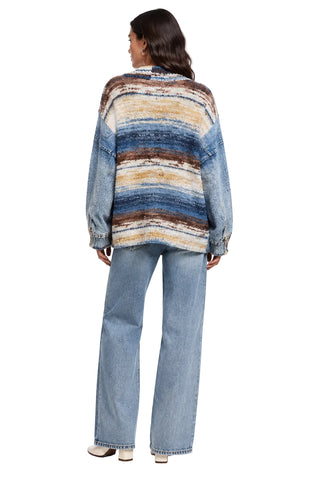 Fashion Concepts Denim Detail Cardigan