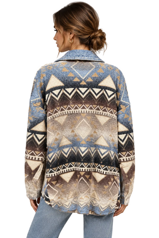 Fashion Concepts Aztec Knit Jacket