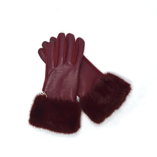 Luv & Co. Faux Leather Glove