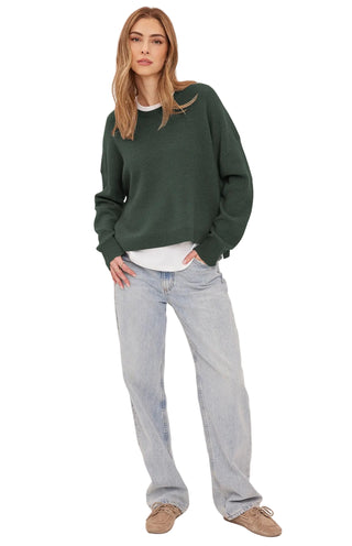 Gentle Fawn Ribbed Knit Sweater