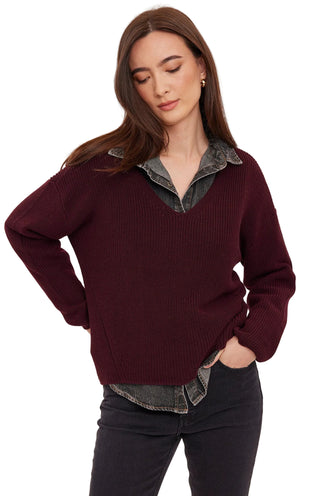 Gentle Fawn Tucker Pullover Sweater