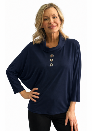 Softworks Cowl Neck Top