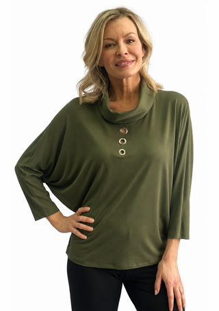 Softworks Cowl Neck Top