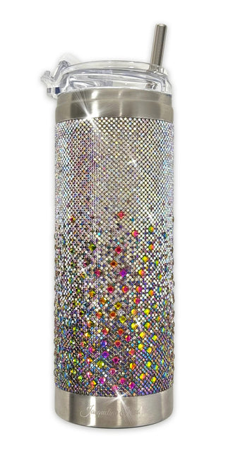 J. Kent Tumbler Purple Multi Crystal
