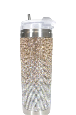 J. Kent Tumbler Believe Ombre Diamond Collection Champagne