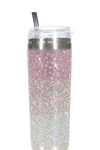 J. Kent Tumbler Believe Ombre Diamond Collection Pink