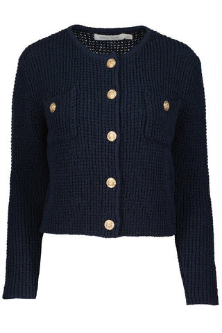 Bishop & Young Gold Button Cardigan