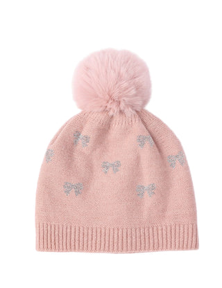 AOTA Rhinestone Bows Beanie