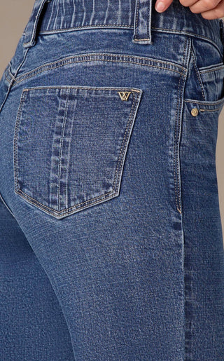 Wit & Wisdom Fray Cuff Hem Boyfriend Jeans