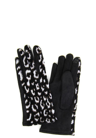 Luv & Co.  Leopard Print Glove