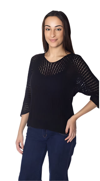 Amorosa Mesh Top