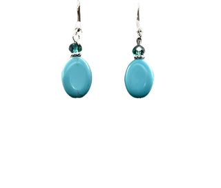 AquaLuxe Semi Precious Turquoise Earring