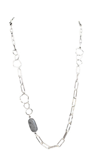 AquaLuxe Semi Precious Long Necklace
