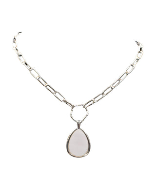 AquaLuxe Tear Drop Necklace