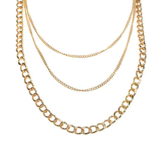 AquaLuxe Triple Loop Chain Necklace