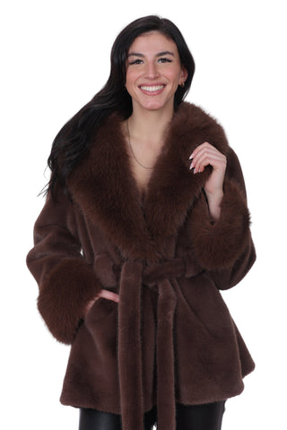 Ness Faux Fur Coat