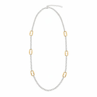 AquaLuxe Gold Link Necklace