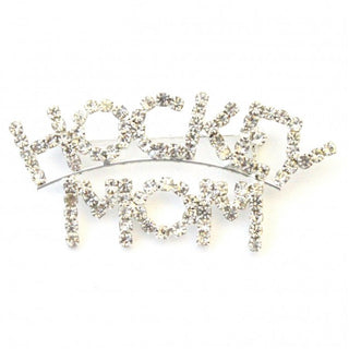 Crystal Waters Hockey Mom Pin